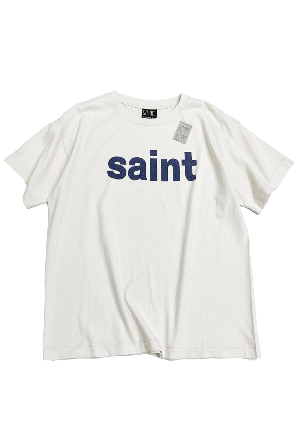 Saint Aesthetic White T-Shirt - Aesthetic Clothes Shop Saint Aesthetic White T-Shirt - Aesthetic Clothes Shop
