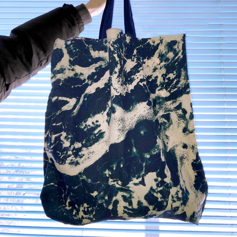 Sea Punk Ocean Waves Tote Bag Homuha Style Sea Punk Ocean Waves Tote Bag Homuha Style