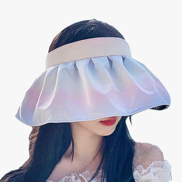 Soft Pastel Pink Gradient Sun Hat - Aesthetic Clothes Shop Soft Pastel Pink Gradient Sun Hat - Aesthetic Clothes Shop