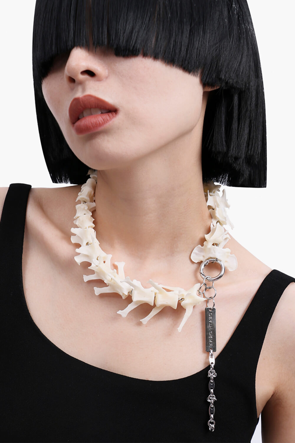 Spine Backbone Necklace Dethereal Aesthetic Spine Backbone Necklace Dethereal Aesthetic
