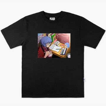 Studyblr Aesthetic Rei Ayanami Study T-Shirt Studyblr Aesthetic Rei Ayanami Study T-Shirt