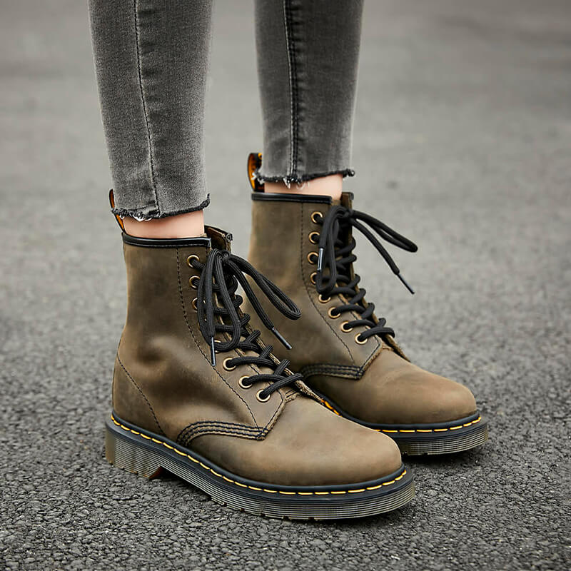 Swamp Green Martens Boots 8 Holes Swamp Green Martens Boots 8 Holes