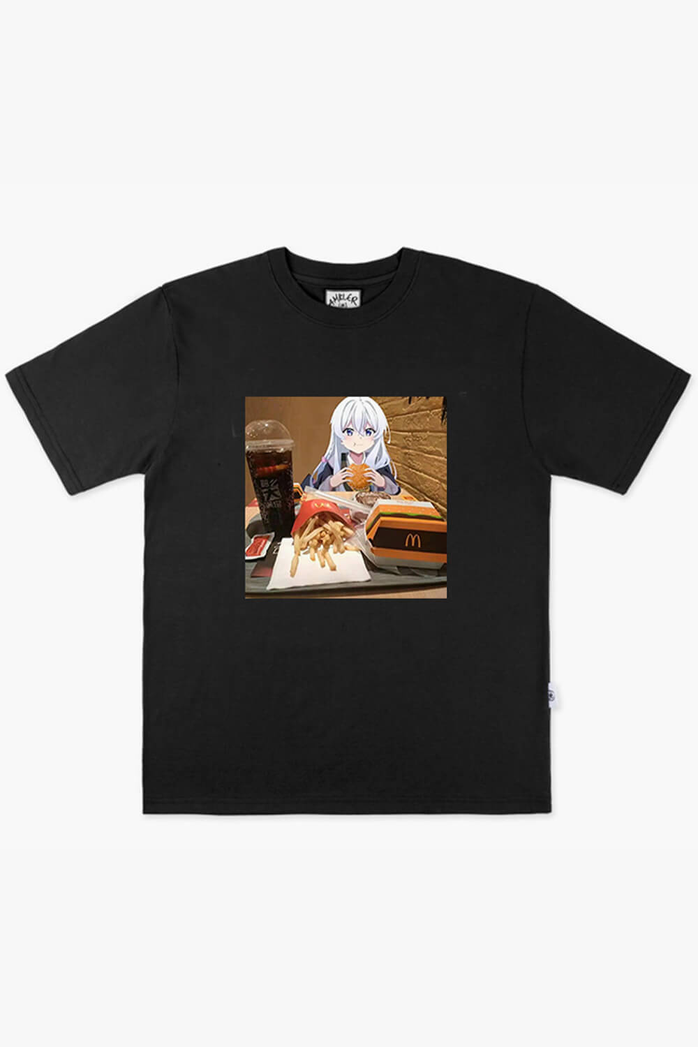 Tabitabi Elaina Mcdonalds Anime T-Shirt Tabitabi Elaina Mcdonalds Anime T-Shirt