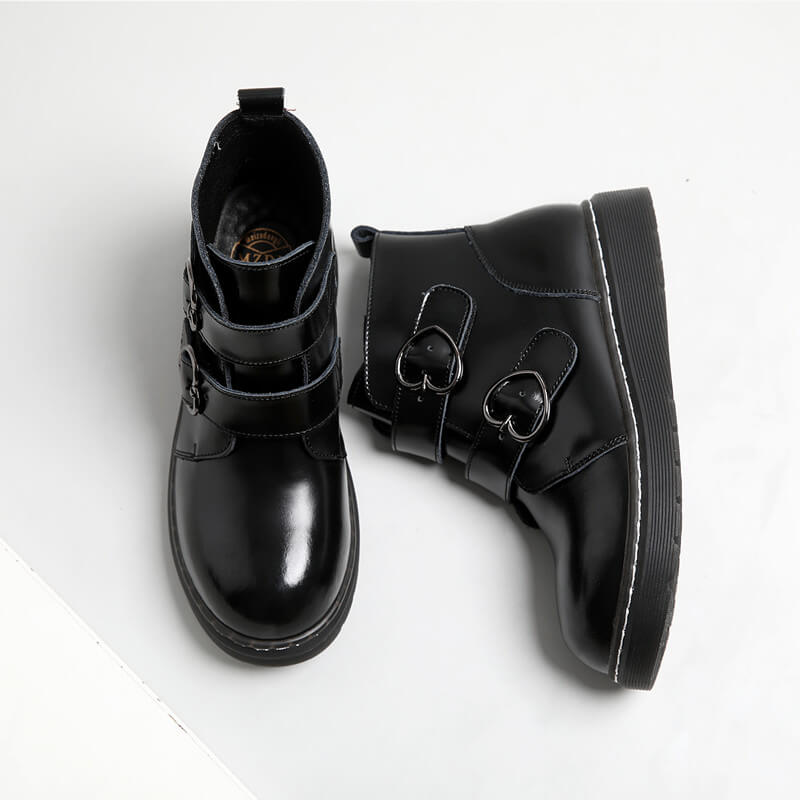 teen-craft-double-heart-buckle-boots (4)