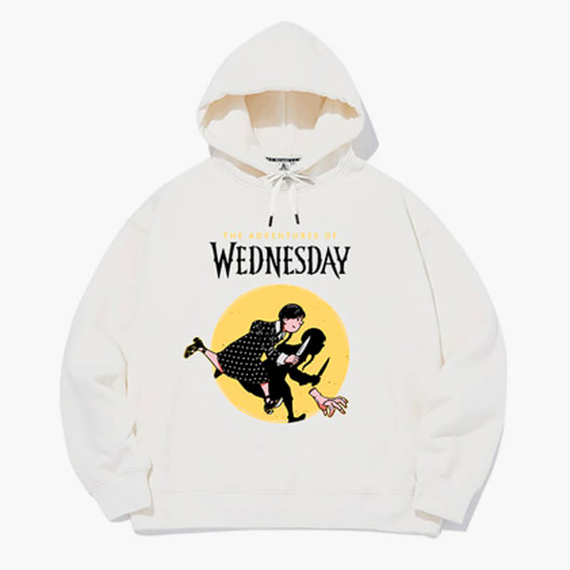 The Adventures of Wednesday Hoodie Addamscore The Adventures of Wednesday Hoodie Addamscore