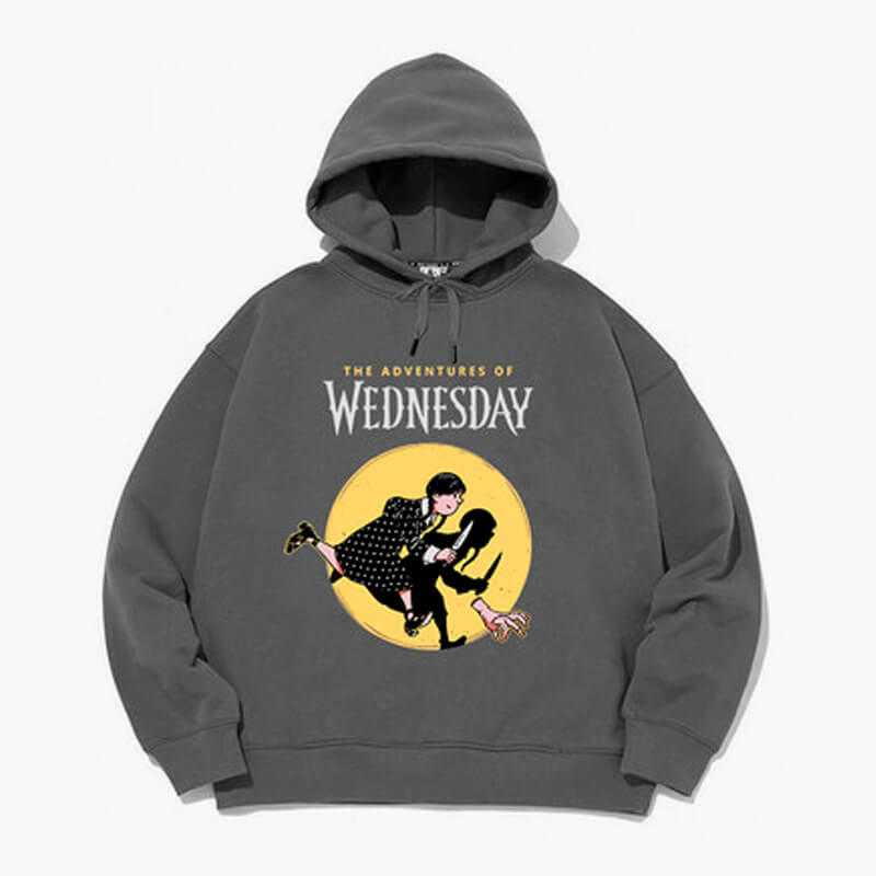 The Adventures of Wednesday Hoodie Addamscore The Adventures of Wednesday Hoodie Addamscore