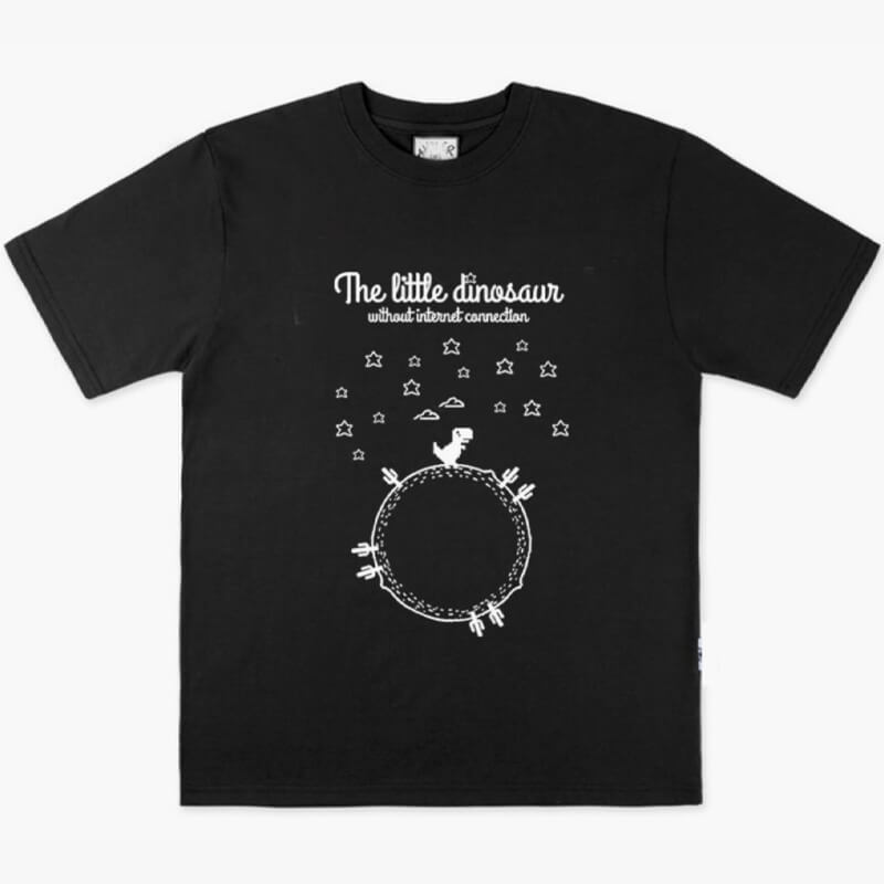 The Little Dinosaur WIthout Internet Connection T-Shirt The Little Dinosaur WIthout Internet Connection T-Shirt