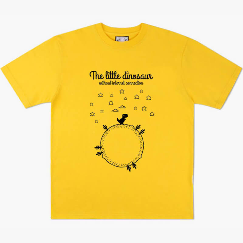 The Little Dinosaur WIthout Internet Connection T-Shirt The Little Dinosaur WIthout Internet Connection T-Shirt