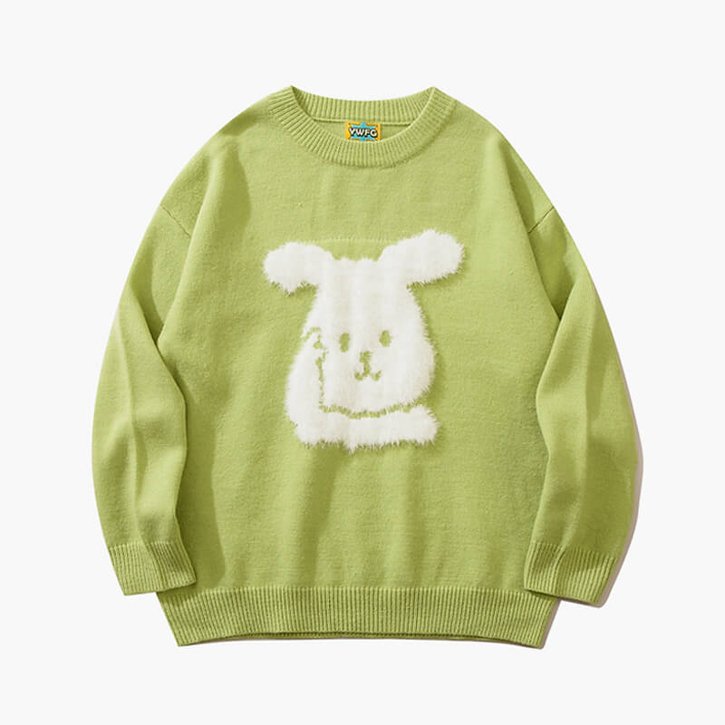 Think About It Rabbit Aesthetic Sweater Think About It Rabbit Aesthetic Sweater