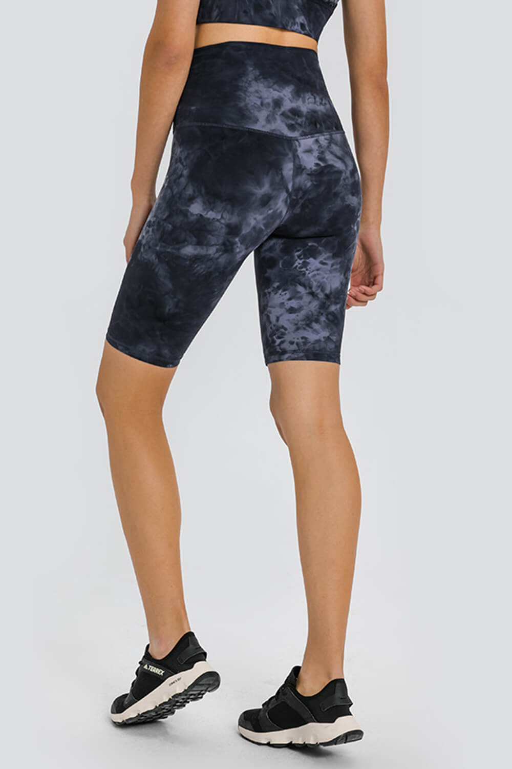 Tie-Dye High Waist Yoga Shorts Tie-Dye High Waist Yoga Shorts
