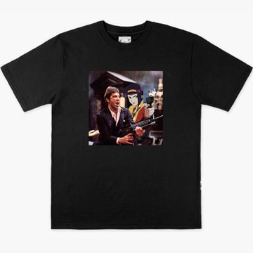 Tony Montana and Faye Valentine Anime T-Shirt Scarface Tony Montana and Faye Valentine Anime T-Shirt Scarface