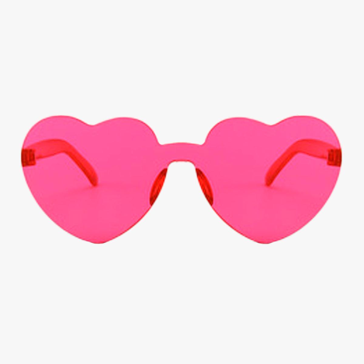 Transparent Rimless Heart Shaped Glasses - Aesthetic Clothes Shop Transparent Rimless Heart Shaped Glasses - Aesthetic Clothes Shop