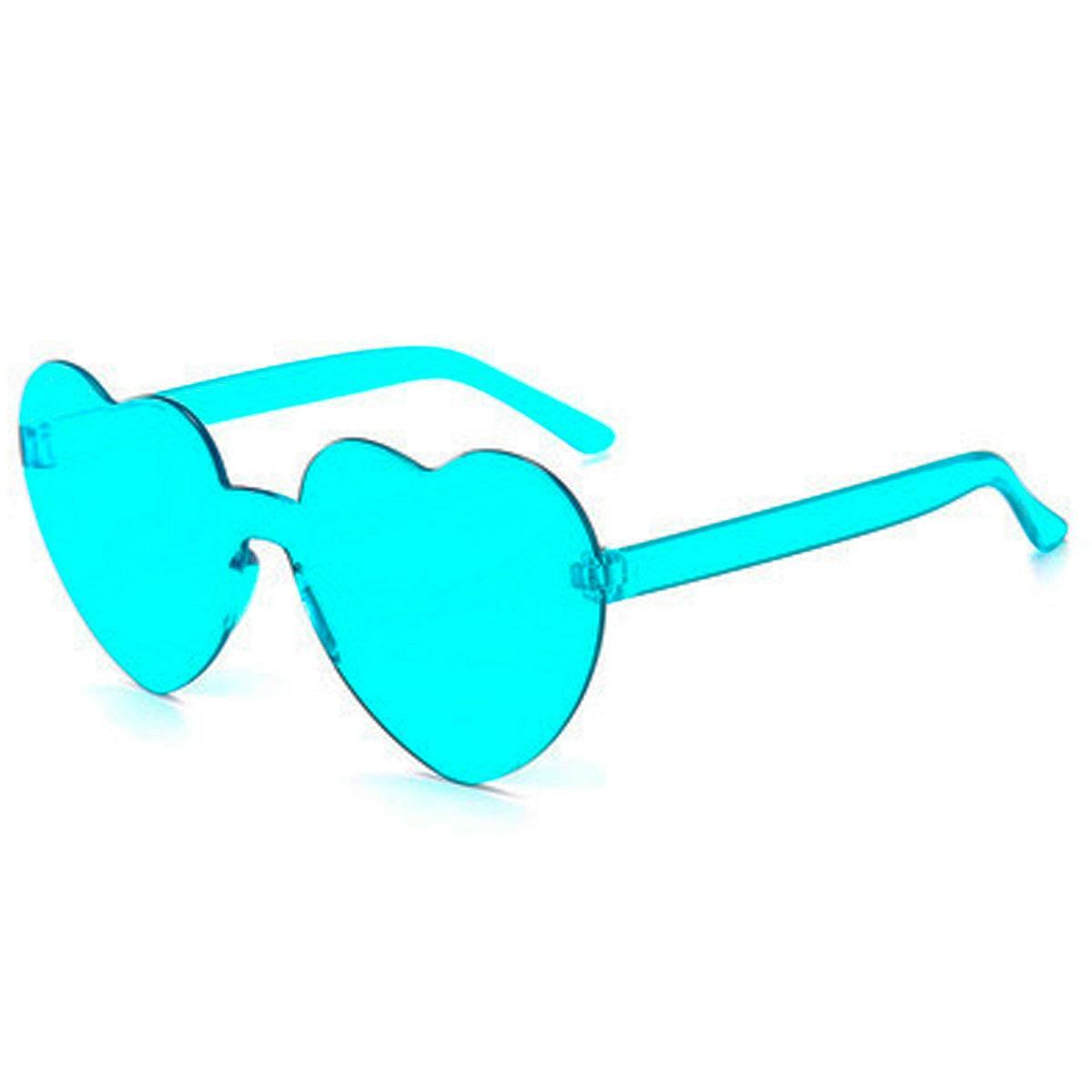 Transparent Rimless Heart Shaped Glasses - Aesthetic Clothes Shop Transparent Rimless Heart Shaped Glasses - Aesthetic Clothes Shop