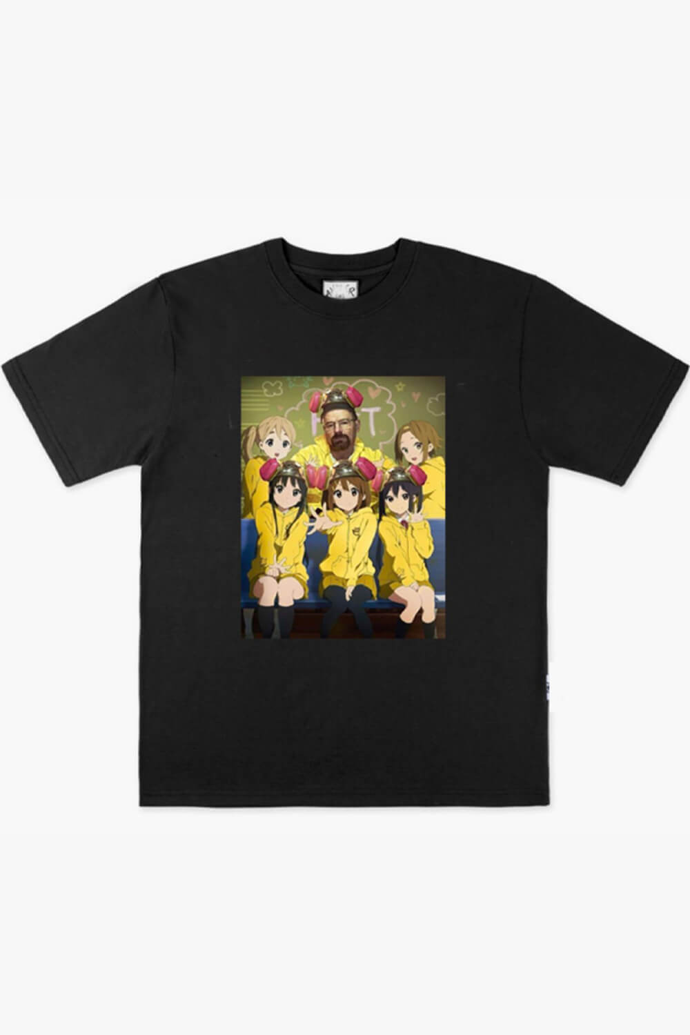 Walter White and K-On Girls Anime T-Shirt Breaking Bad Walter White and K-On Girls Anime T-Shirt Breaking Bad