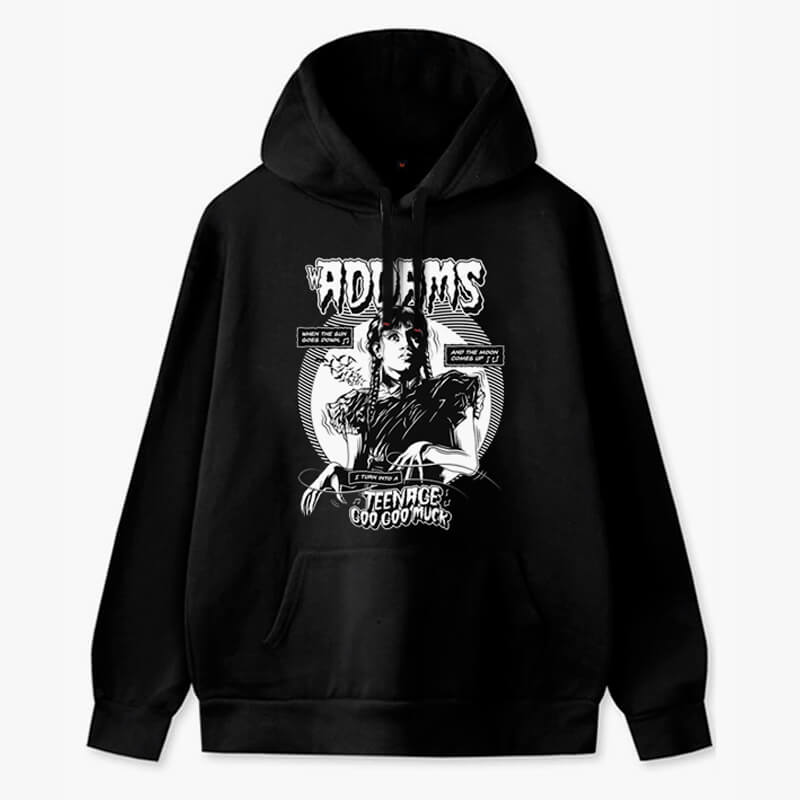 Wednesday Addams Goo Goo Muck Hoodie Wednesday Addams Goo Goo Muck Hoodie