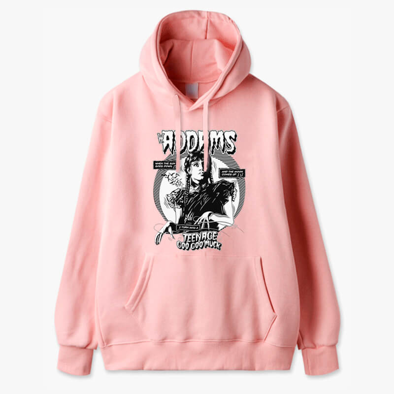 Wednesday Addams Goo Goo Muck Hoodie Wednesday Addams Goo Goo Muck Hoodie