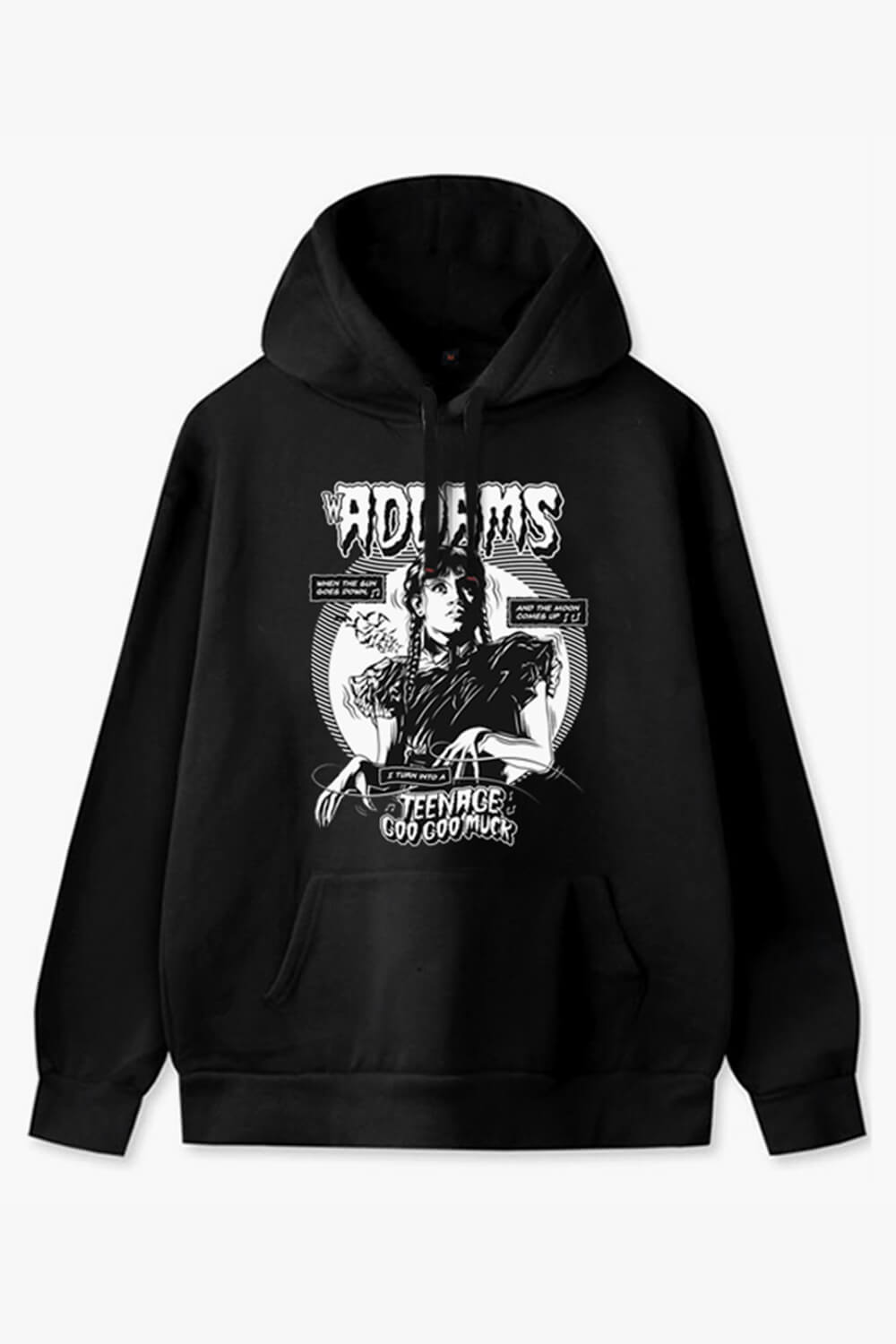 Wednesday Addams Goo Goo Muck Hoodie Wednesday Addams Goo Goo Muck Hoodie