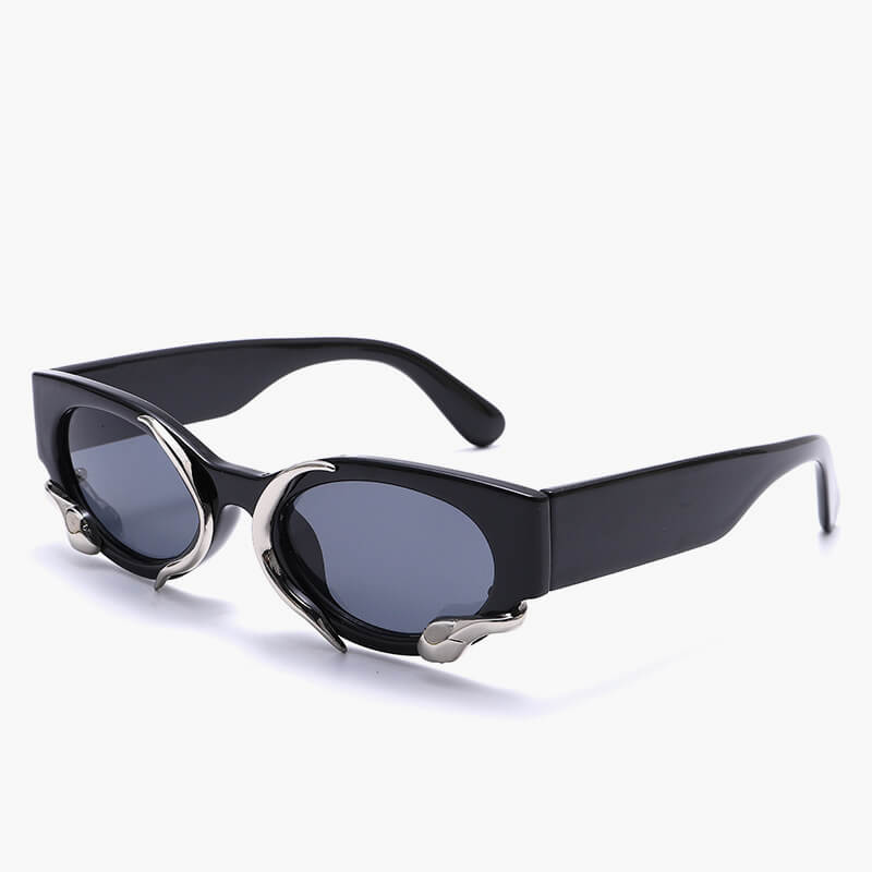 Weird Grunge Snake Aesthetic Sunglasses