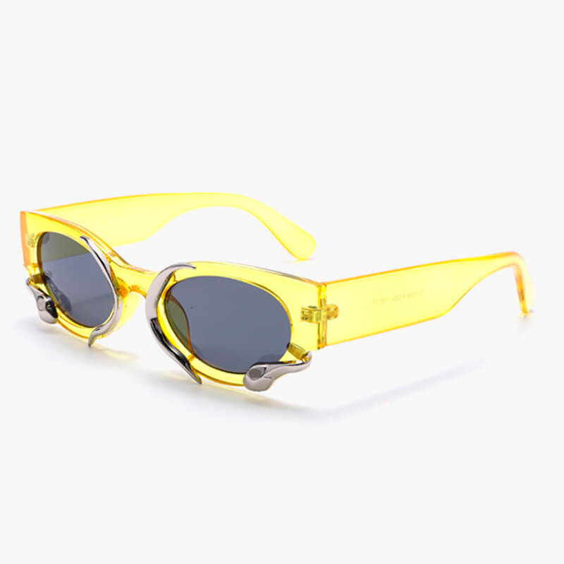 Weird Grunge Snake Aesthetic Sunglasses Weird Grunge Snake Aesthetic Sunglasses