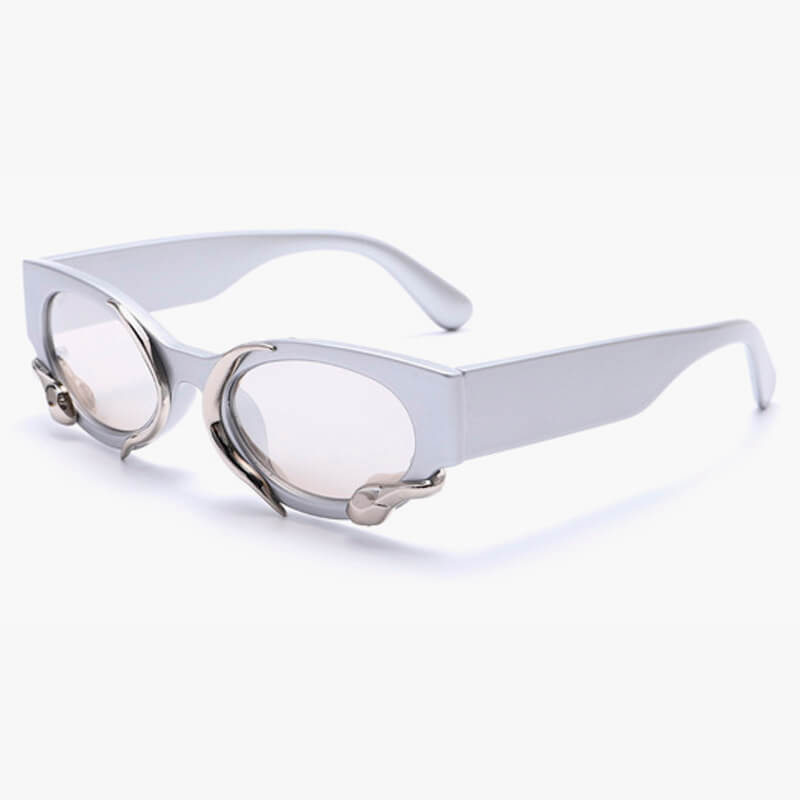 Weird Grunge Snake Aesthetic Sunglasses Weird Grunge Snake Aesthetic Sunglasses