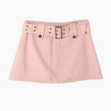 Wide Belt Skirt Babygirl Aesthetic Wide Belt Skirt Babygirl Aesthetic