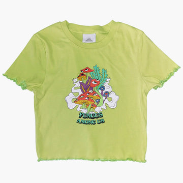 Y2K Aesthetic Crop Top Fungus Among Us Y2K Aesthetic Crop Top Fungus Among Us