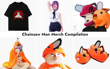 Chainsaw Man Merch Compilation - Aesthetic Clothes Shop