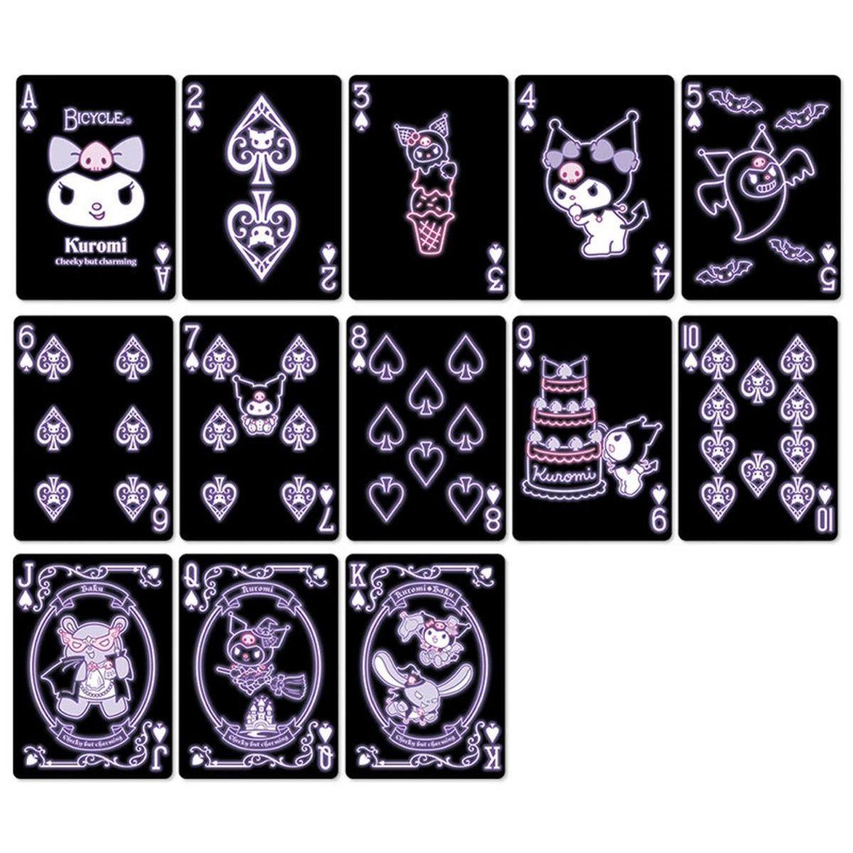 Kuromi Aesthetic Poker Playing Cards - Aesthetic Clothes Shop