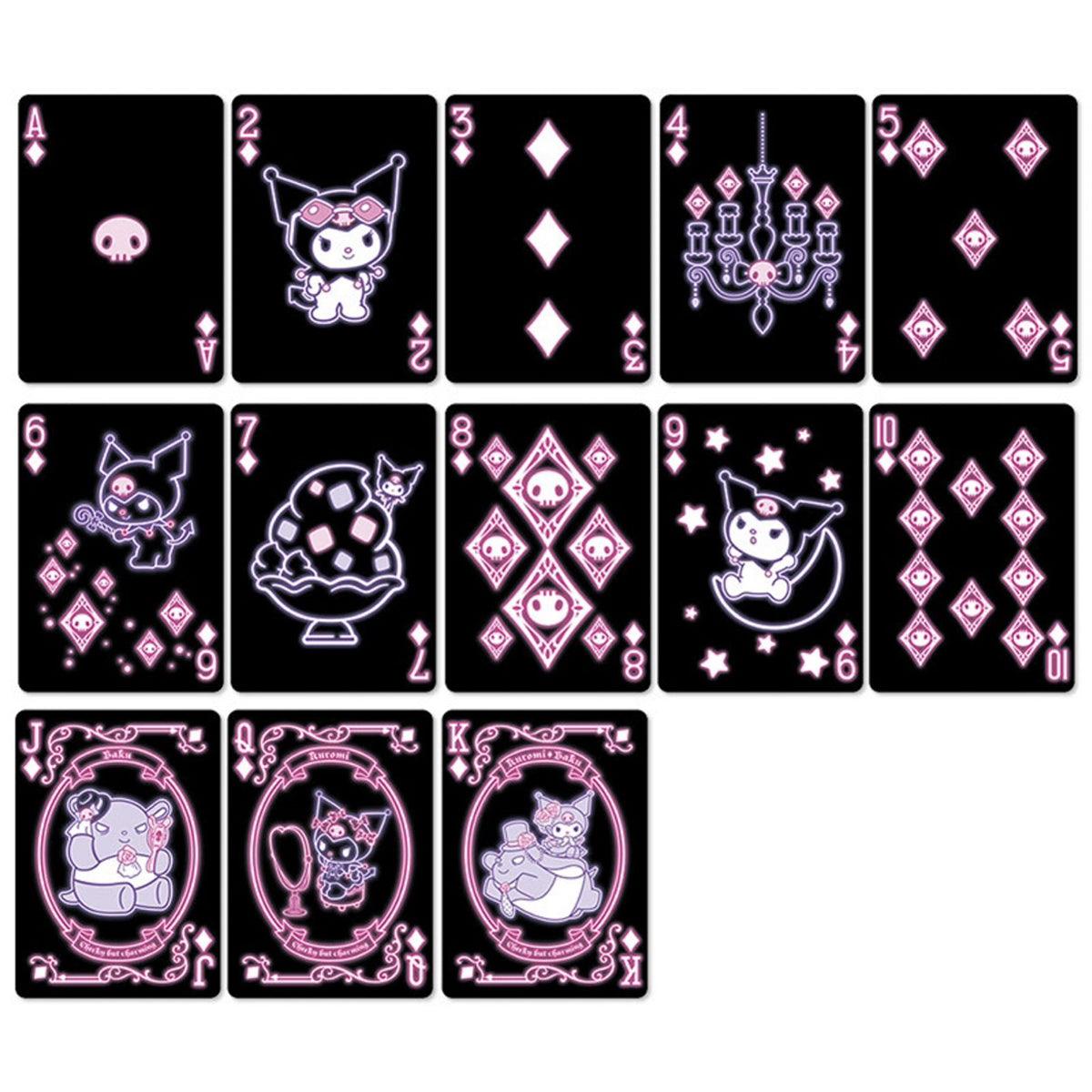 Kuromi Aesthetic Poker Playing Cards - Aesthetic Clothes Shop