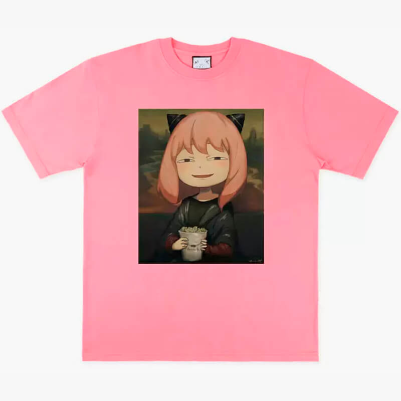 Ania Forger Smile Mona Lisa Anime T-Shirt Memecore