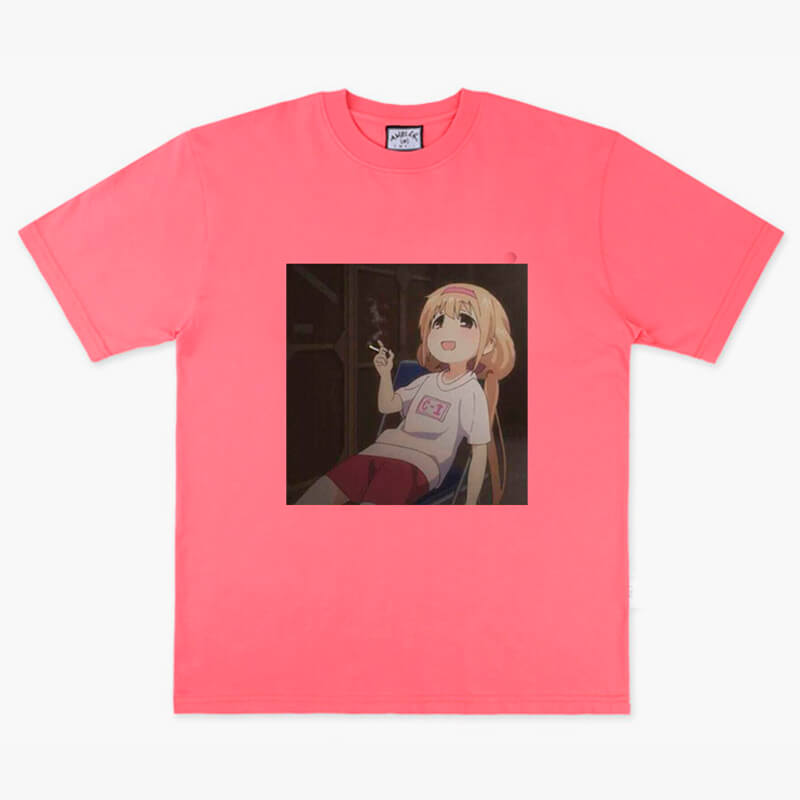Anime Girl Smokin Animecore T-Shirt