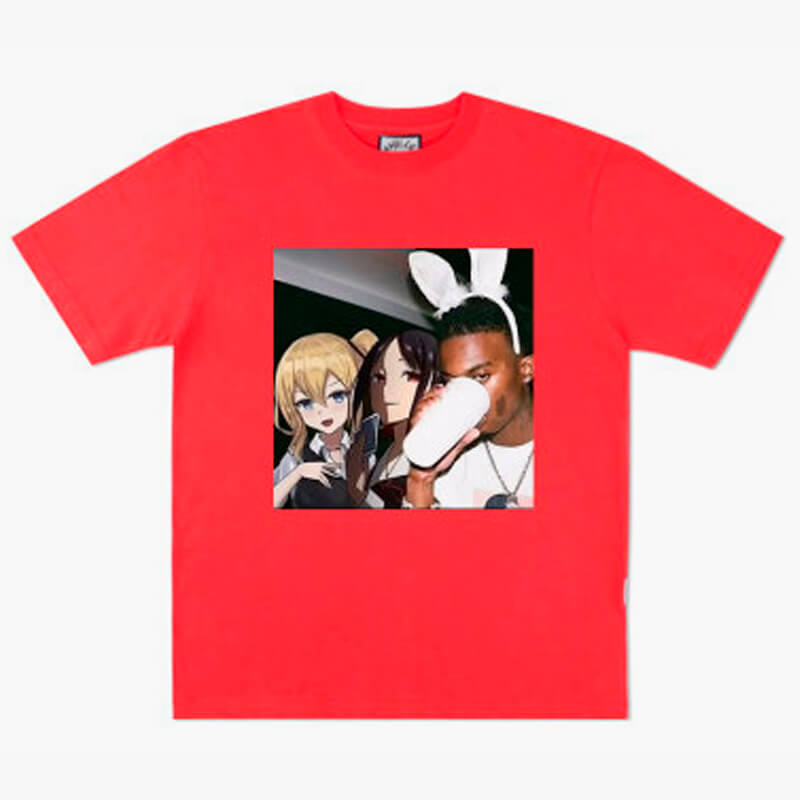 Anime Style Playboi Carti and K-On Girls T-Shirt