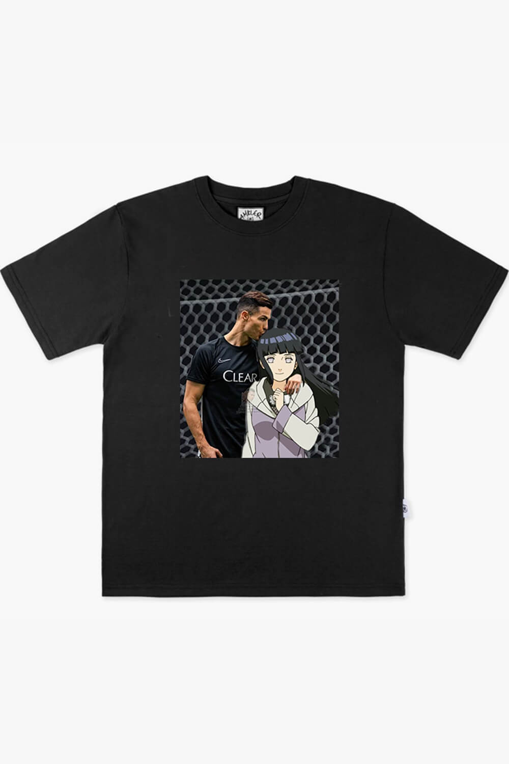Animecore Cristiano Ronaldo and Hinata Naruto T-Shirt
