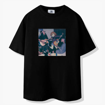 Animecore Suicideboys Ruby Scrim and Yui K-ON T-Shirt