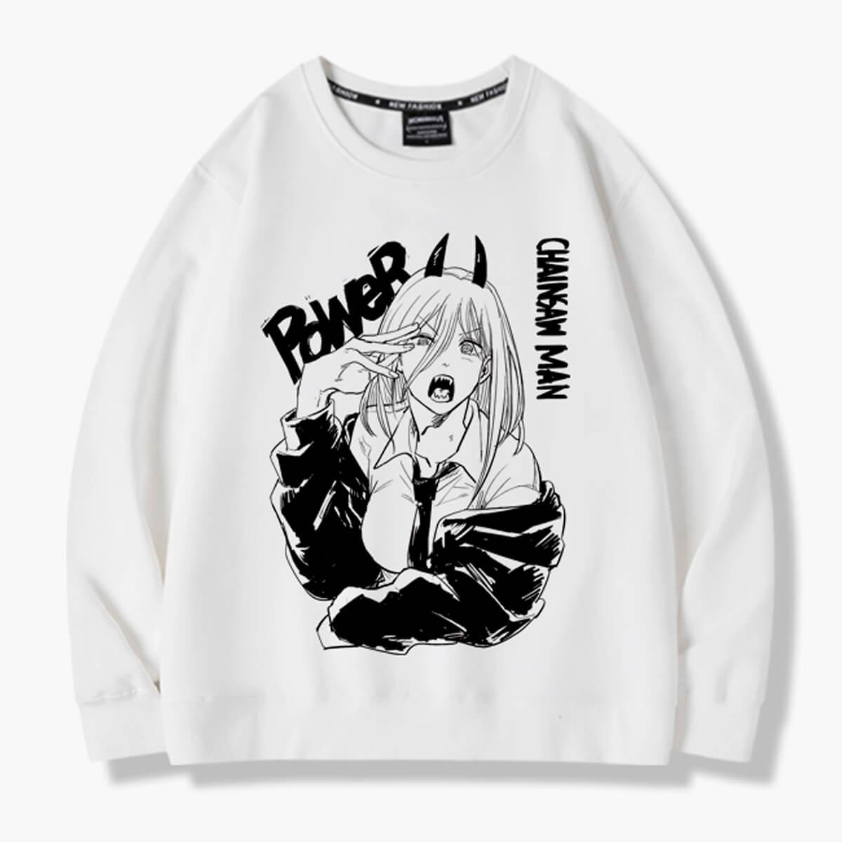 Annoyed Power Chainsaw Man Sweatshirt - Aesthetic Clothes Shop