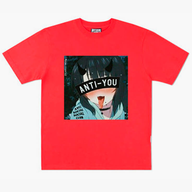 Anti-You Anime Girl T-Shirt Animecore