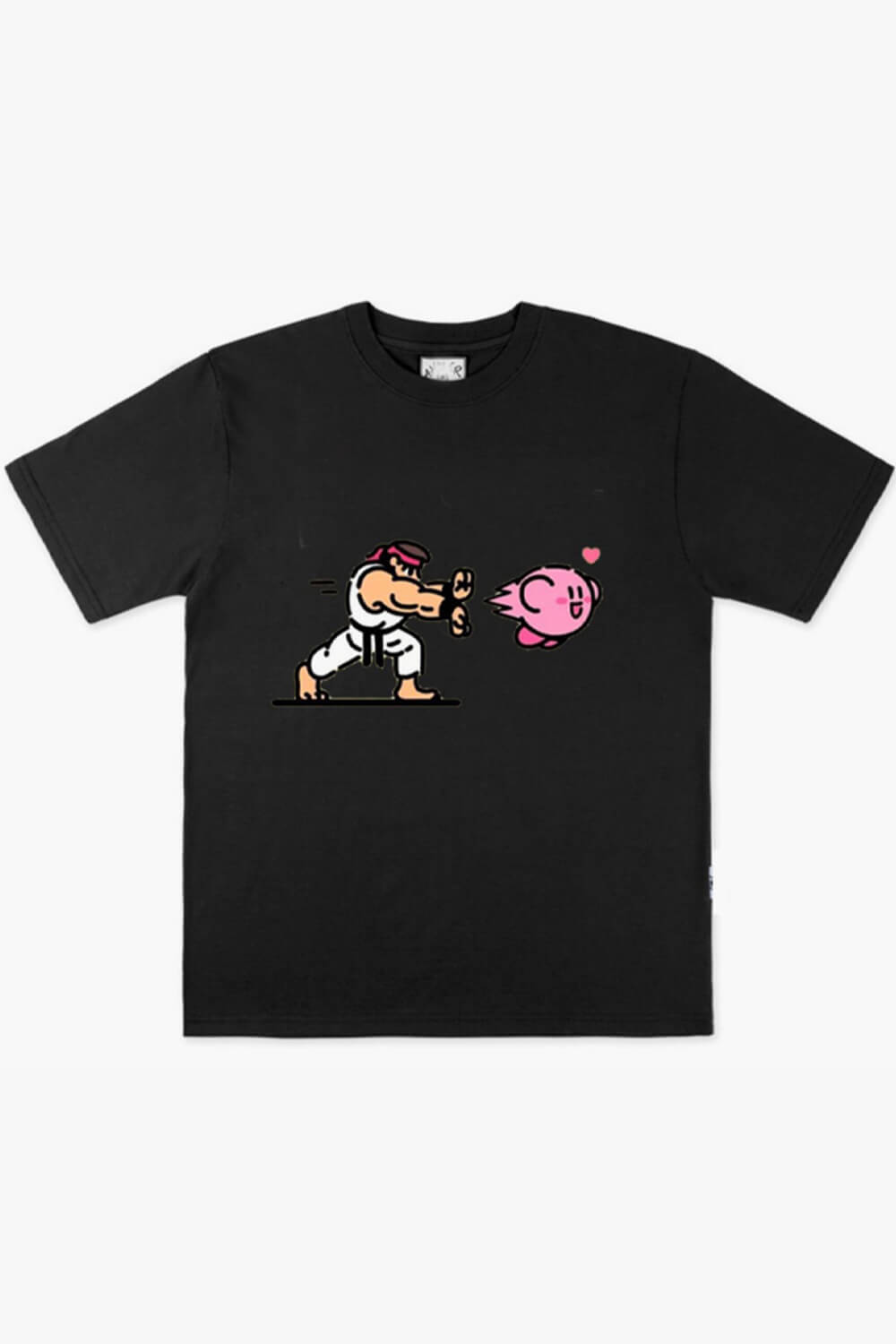 Arcade Kid Aesthetic T-Shirt Kirby Hadouken