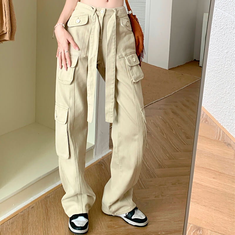 Baggy khaki pants on sale womens