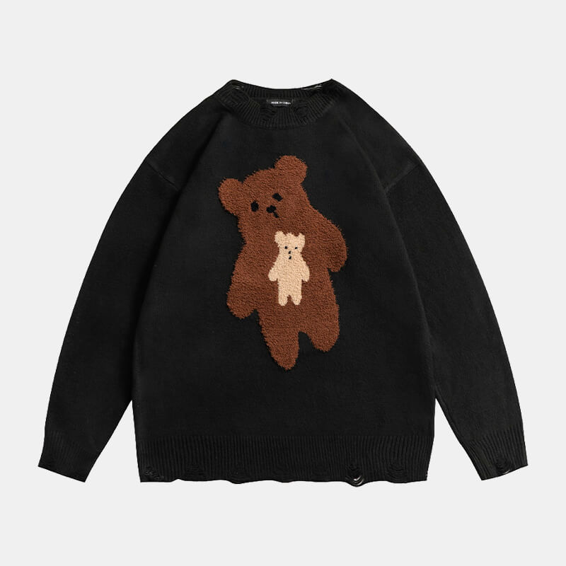 Bear Within a Bear Teddy Inception Sweater - Aesthetic Shop