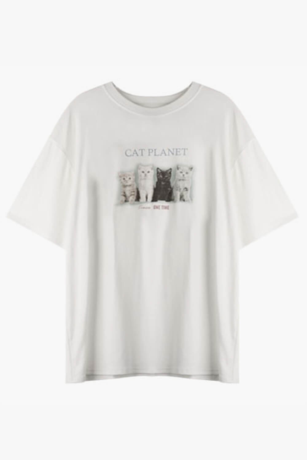 Cat Planet Aesthetic T-Shirt