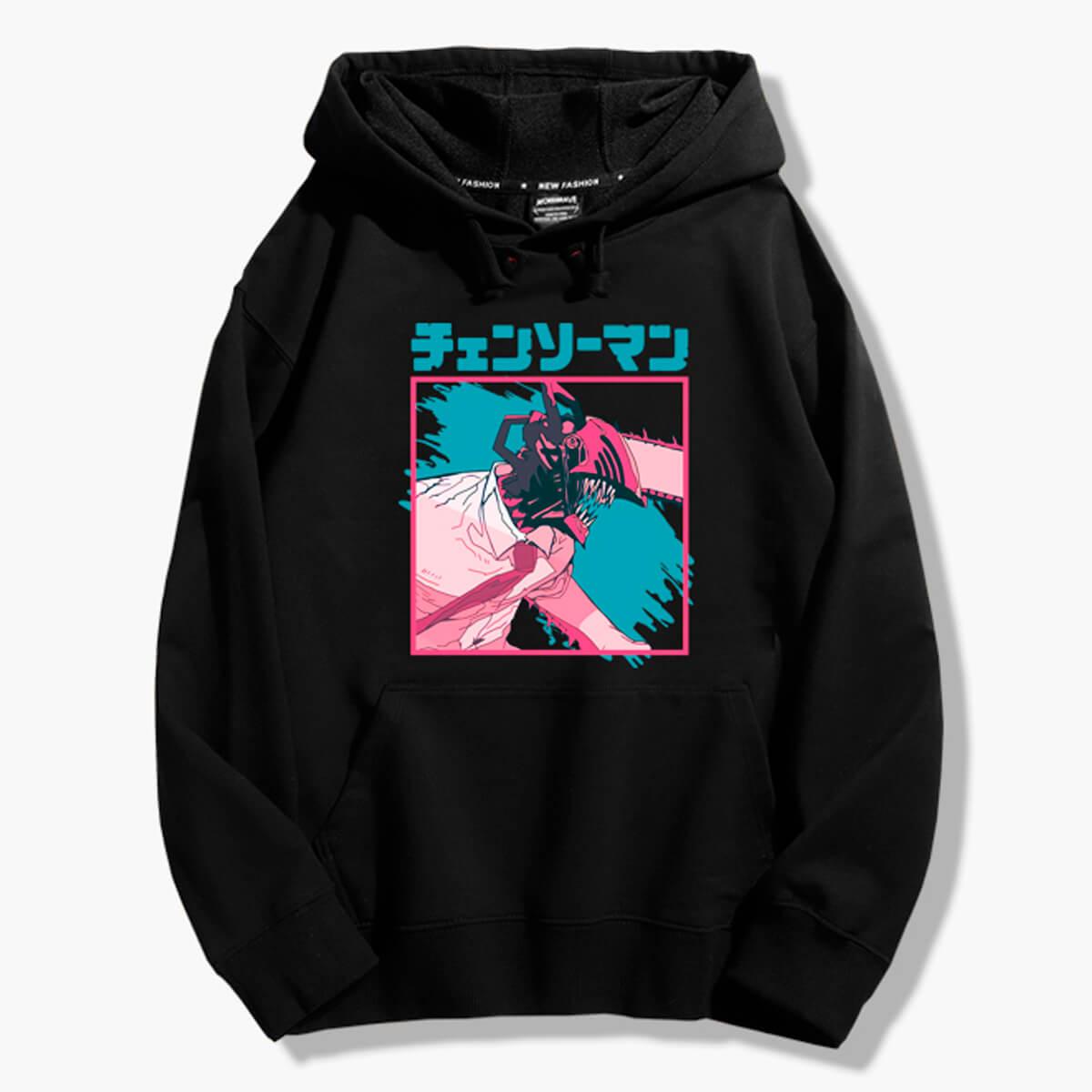 Chainsaw Man Aesthetic Hoodie - Aesthetic Clothes Shop