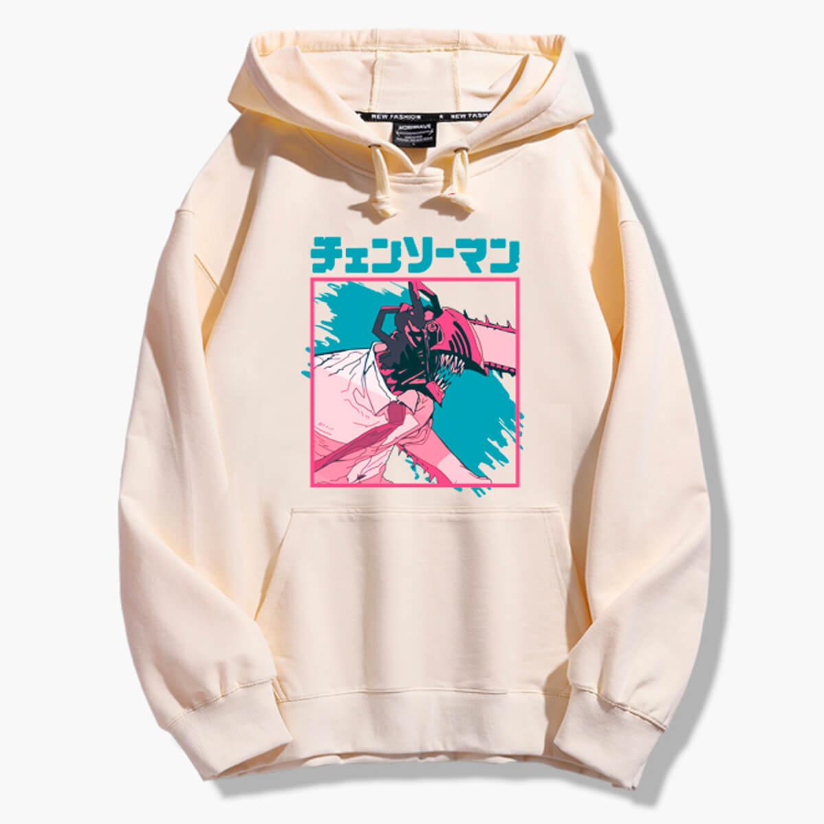 Chainsaw Man Aesthetic Hoodie - Aesthetic Clothes Shop