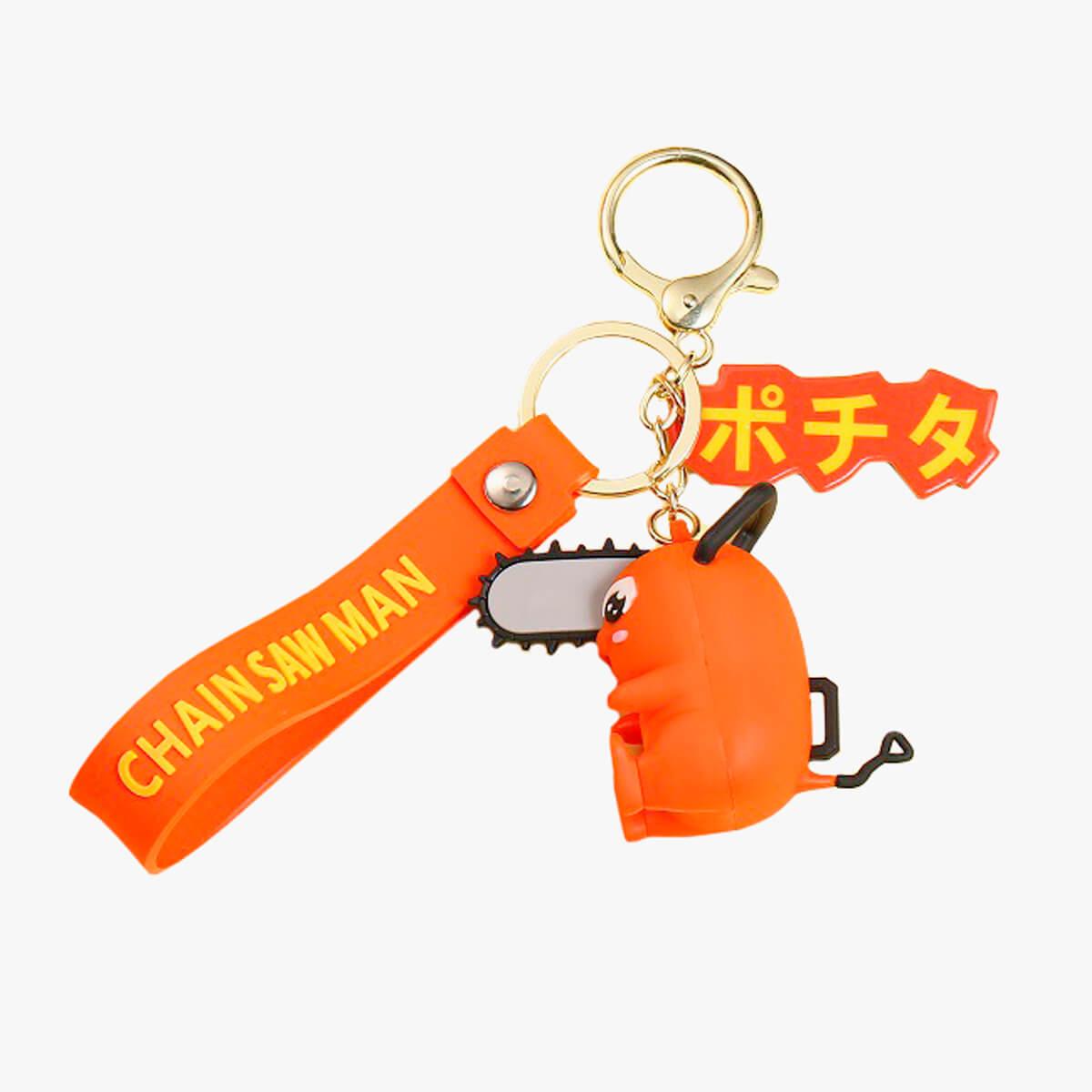 Chainsaw Man Key Ring Pochita Toy - Aesthetic Clothes Shop