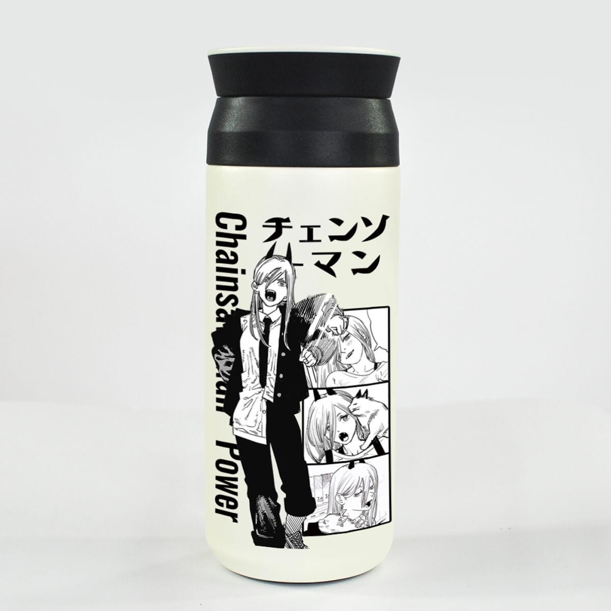 Chainsaw Man City Poster Water Bottle
