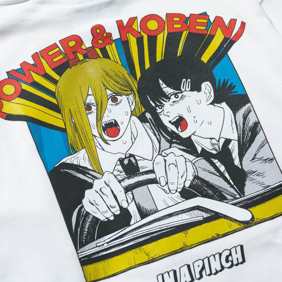 Chainsaw Man Power and Kobeni Car Hoodie - Aesthetic Clothes Shop