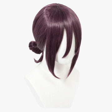 Chainsaw Man Reze Dark Purple Cosplay Wig - Aesthetic Clothes Shop