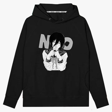 Retro Anime Face Oversized Hoodie • Aesthetic Clothes Shop