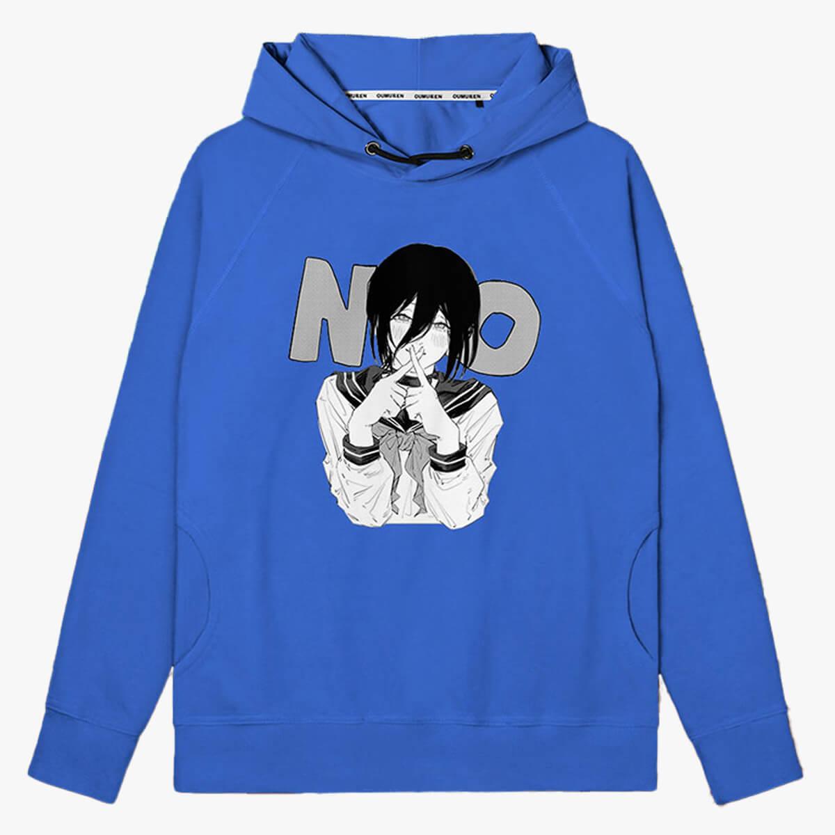 Chainsaw Man Reze No Anime Hoodie - Aesthetic Clothes Shop