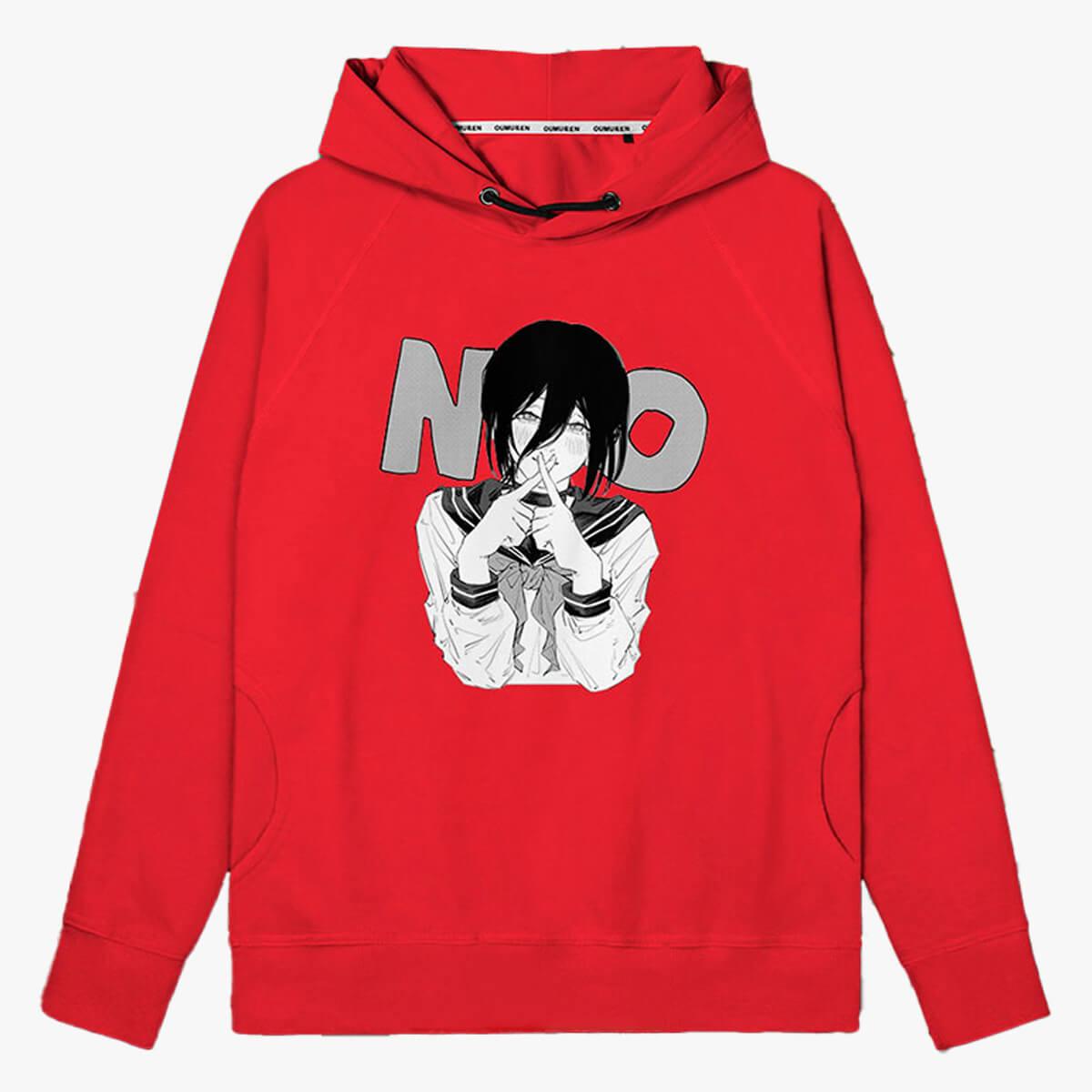 Chainsaw Man Reze No Anime Hoodie - Aesthetic Clothes Shop
