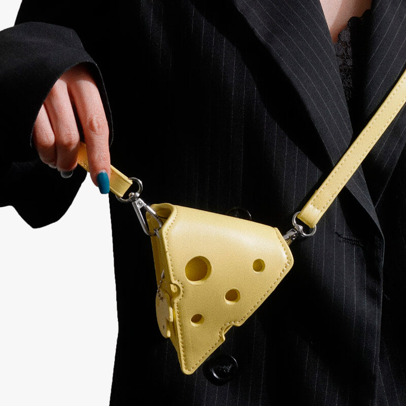 Cheese Triangle Shoulder Bag